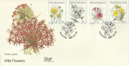 South Africa Bophuthatswana 1987 Wild Flowers FDC - Non Classés
