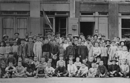 RHONE  69  LYON  4°ARR  ATELIER CHALUPT  CORDONNIER  GROUPE PERSONNEL, ENFANTS  CARTE PHOTO - Lyon 4