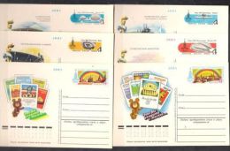 Lot 182 Stamps Exsist Only On This Postcards   Limited Edition Collection MNH  10 Postcards - Russia