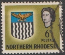 NORTHERN RHODESIA SG80/SACC80 WITH VARIETY UPWARD SHIFT OF BLUE OUT OF BOX - Rodesia Del Norte (...-1963)