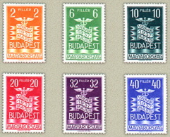 HUNGARY 1937 EVENTS Art FAIR - Fine Set MNH - Unused Stamps