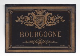 Etiquette De Vin -  Bourgogne  -  Fin XIX ème Début XX ème ? - Bourgogne