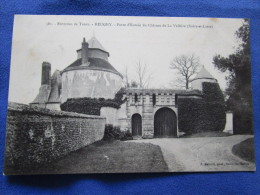 Environs De Tours. Reugny. Porte D'Entree Du Chateau De La Valliere. J. Malicot 581. Voyage 1904. - Reugny