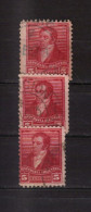 Variété Du N° 98 « Rivadavia» : 3 Largeurs Différentes - Used Stamps