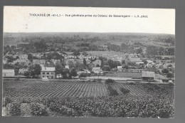 THOUARCE - Vue Générale Prise Du Coteau De Beauregard - La Gare - Belle Carte - Thouarce