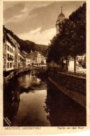 Monschau - S/w Partie An Der Rur - Monschau