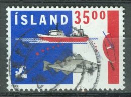 ISLAND 1992: Sc 753 / YT 720, O - FREE SHIPPING ABOVE 10 EURO - Oblitérés