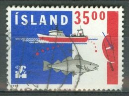 ISLAND 1992: Sc 753 / YT 720, O - FREE SHIPPING ABOVE 10 EURO - Usados