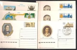 Lot 240 USSR  Stamp Exsist Only On This Postcard   Limited Edition  6 Postcards MNH&used Stamp Of First Day - Rusia