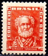 BRAZIL 1954 Portraits - 5c Tamandare  MNH - Nuevos