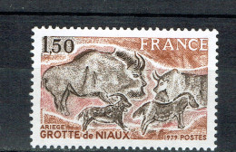 FRANCE 1979  PREHISTORIC CAVER GROUTTE NIOUX - Vor- Und Frühgeschichte