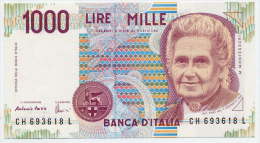 1000 LIRE, ITALY 19-08-1998 SERIE - H (FDS - UNC) "Firme - Sign. Fazio-Amici" - 1000 Lire