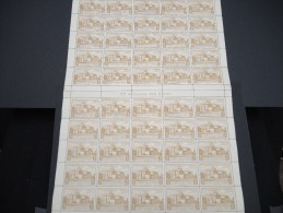 ESPAGNE - N° 56 PA - 1 Feuille De 50 Exemplaires  - Luxe - Lot N° 3652 - Ongebruikt