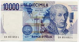 10000 LIRE, ITALY 17-12-1997 SERIE - H (FDS - UNC) "Firme - Sign. Fazio-Amici" - 10000 Liras