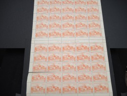 ESPAGNE - N° 56 PA - 1 Feuille De 50 Exemplaires  - Luxe - Lot N° 3661 - Unused Stamps