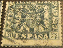 Spain 1940 Telegraph 30c - Used - Télégraphe