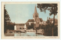 Les Riceys  (Aube) La Laignes Et L'Eglise De Ricey-Haut - Les Riceys