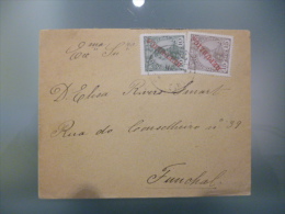 D.MANUEL II  (COMPLEMENTO DE PORTE 10+15REIS) - Lettres & Documents