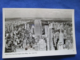 North View From The Empire State Bldg., New York City. Alfred Mainzer 26. Voyage 1946. - Mehransichten, Panoramakarten