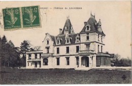 Cpa Environs De Rouillac  CHARENTE Chateau De Ligneres - Rouillac