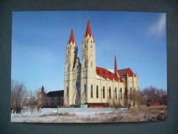 Kazakhstan: KARAGANDA Karagandy - Cathedral Of Our Lady Of Fatima , The Mother Of All People - Unused 2012 - Kazajstán