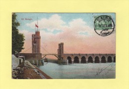 Cairo - Le Caire - 1912- Carte Barrage Nil - 1866-1914 Khedivato De Egipto