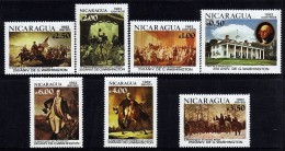 Nicaragua 250 Anniversary Of George Washington Sc 1164-1166, C1015-C1018 MNH 1982 - George Washington