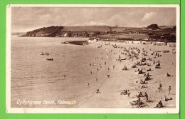 FALMOUTH / CYLLYNGVASE BEACH .... / Carte écrite En 1951 - Falmouth