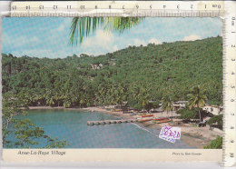 PO0302D# ANTILLE - SAINT MARTEEN SAINT LUCIA - ANSE-LA-RAYE VILLAGE VG 1982 - St. Lucia