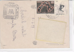 PO0453D# SAN MARINO - STORIA POSTALE  VG 1977 - Covers & Documents