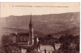 CHATEAUNEUF-du-FAOU: Chapelle De N.D. Des Portes Et Le Paysage Environnant - Châteauneuf-du-Faou