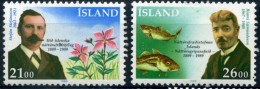 ISLANDE 1989 YVERT  N°663/64 LUXE ** MNH - Unused Stamps