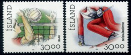 ISLANDE 1991 YVERT  N° 713/14 LUXE ** MNH - Ungebraucht