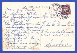 CARTE POSTALE, PORTO, SÉ CATEDRAL -- CACHET - CORREIOS .- PORTO - 19.1.47 - Covers & Documents