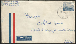 Turkey - Postal Used Air Mail Cover, Michel 1785 - Brieven En Documenten