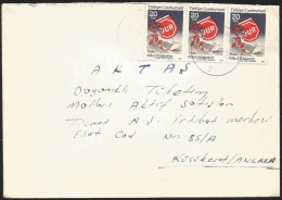 Turkey - Postal Used Mail Cover, Michel 2767 - Cartas & Documentos