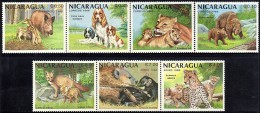 Nicaragua Animals Sc 1703-1709 MNH 1988 - Sonstige