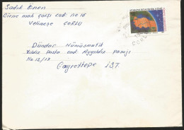 Turkey - Postal Used Mail Cover, Michel 2923 - Lettres & Documents