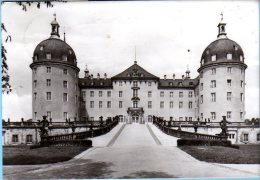 Moritzburg - S/w Schloss Moritzburg Auffahrt - Moritzburg