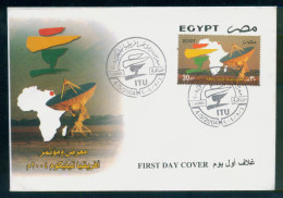 EGYPT / 2004 / Telecom Africa Fair & Conference From May 4 To May 8 2004 In Cairo /  FDC - Cartas & Documentos