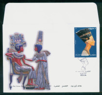 EGYPT / 2004 / QUEEN NEFERTITI / FDC - Briefe U. Dokumente