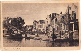 Gouda - Veerstal ( Met Schip/boot 'Egbertha')  -1948  - Zuid-Holland/Nederland - Gouda