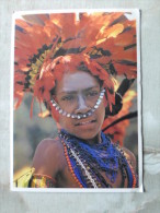 Papua New Guinea -  Kerowagi Girl  -Highlands Show -     D125317 - Papoea-Nieuw-Guinea