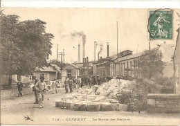 Cpa  Guerigny Sortie Des Ateliers - Guerigny