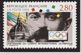 CENTENAIRE Du CIO  1994 ( Carte Postale Reproduisant Un Timbre ) - Olympische Spelen