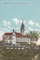 LINZ A. D. Donau / PÖSTLINGBERG - KIRCHE UND HOTEL - Linz Pöstlingberg