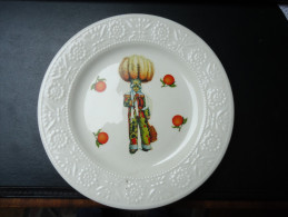 ASSIETTE AVEC GILLE -  (BINCHE - LA LOUVIERE - CHARLEROI) - - Plates