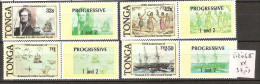 Tonga 652 à 655 ** Côte 37.50 € - Tonga (1970-...)