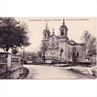 LGOTP8297-LFTD9619.Tarjeta Postal De LUGO.Edificios E Iglesia De NUESTRA SEÑORA DE LOS REMEDIOS. En MONDOÑEDO.Lugo - Lugo