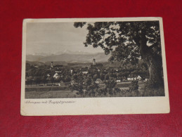 Schongau Mit Zugspitzmassiv Weilheim Zugspitze Bayern Ungebraucht Unused Germany Postkarte Postcard - Weilheim